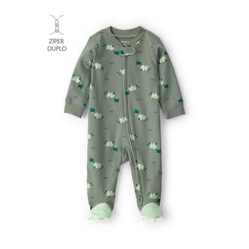 Macacão bebê com pezinho estampado | Carter's