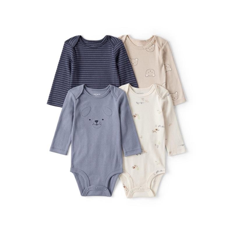 Kit body bebê 4 peças ursinhos | Carter's